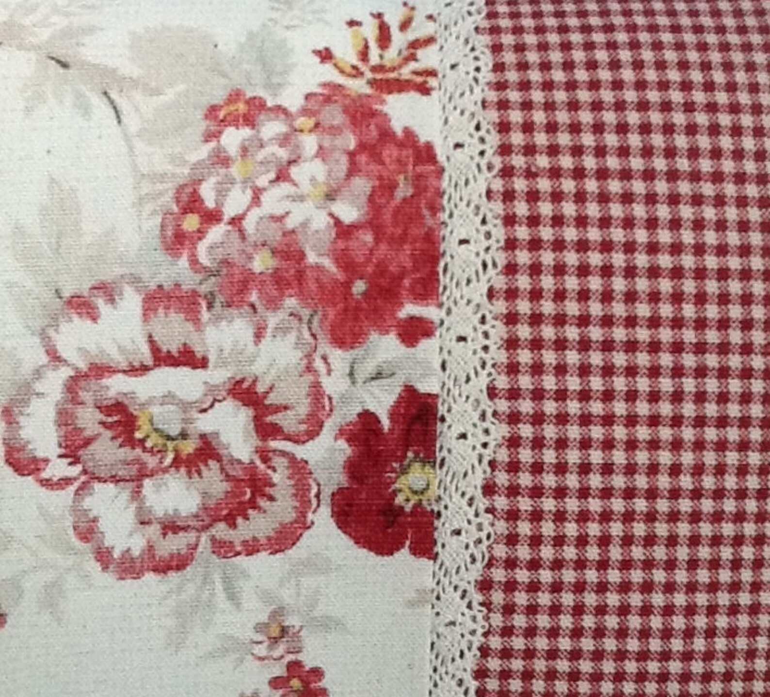 Waverly Norfolk Rose Throw Pillow Cover. Shabby Cottage Chic Etsy