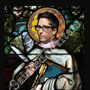 Alison Bechdel Sainted Writers Prayer Candle
