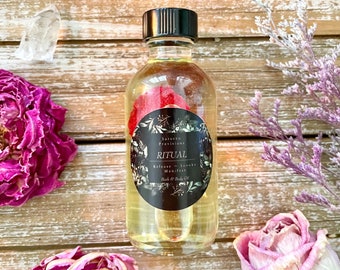 Ritual Bath And Body Botanical Oil - Shower And Bath Oil, Gifts For Her - Spa Gifts, Moisturizing Oil Relaxation