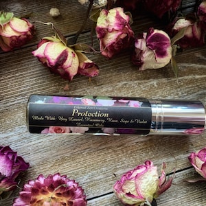 Protection - Crystal & Botanical Roll-On Fragrance Oil