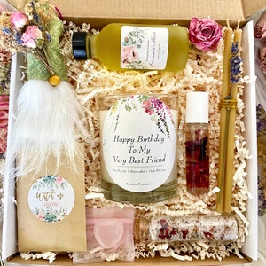 Happy Birthday To My Very Best Friend Gift Set / Birthday Gifts For Her, Birthday Spa Gift Set / Thinking Of You / Care Package
