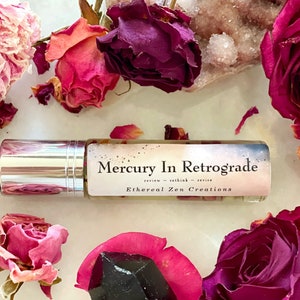 Mercury In Retrograde Roll-On Oil, Astrology Oil