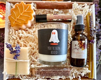 You've Been Booed Gift Box: Halloween Self-Care Spa Set