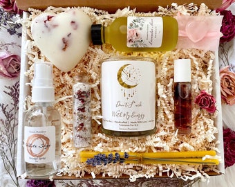 Don’t F*ck With My Energy Empowerment Candle - Spa Gift Box  Friendship, Recovery | Relaxation & Self-Care Set