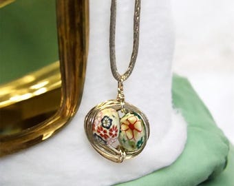 Nest bead Necklace