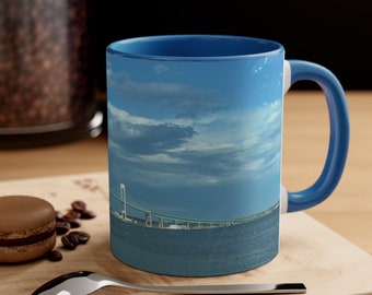 Newport Bridge Coffee Mug, 11oz