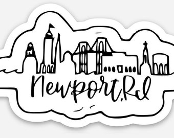 Original Drawing Newport RI Fridge Magnet