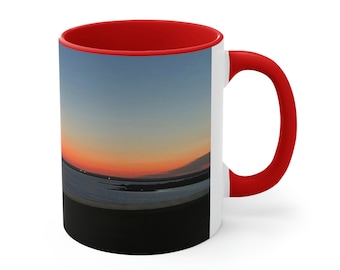 Middletown RI Sunset Mug, 11oz