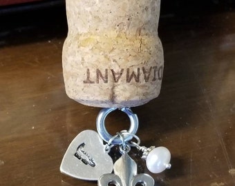 Custom made Cork Keychains