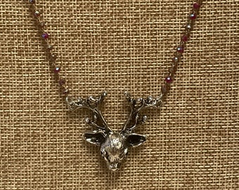 Reindeer Rosery necklace