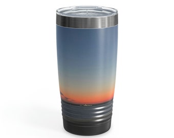 Eastons beach sunset Tumbler, 20oz