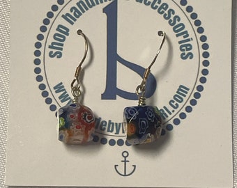 Murano glass earrings 879