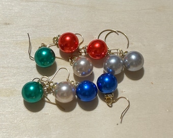Christmas Ornament Ball earrings