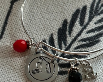 Graduate bangle Customizable