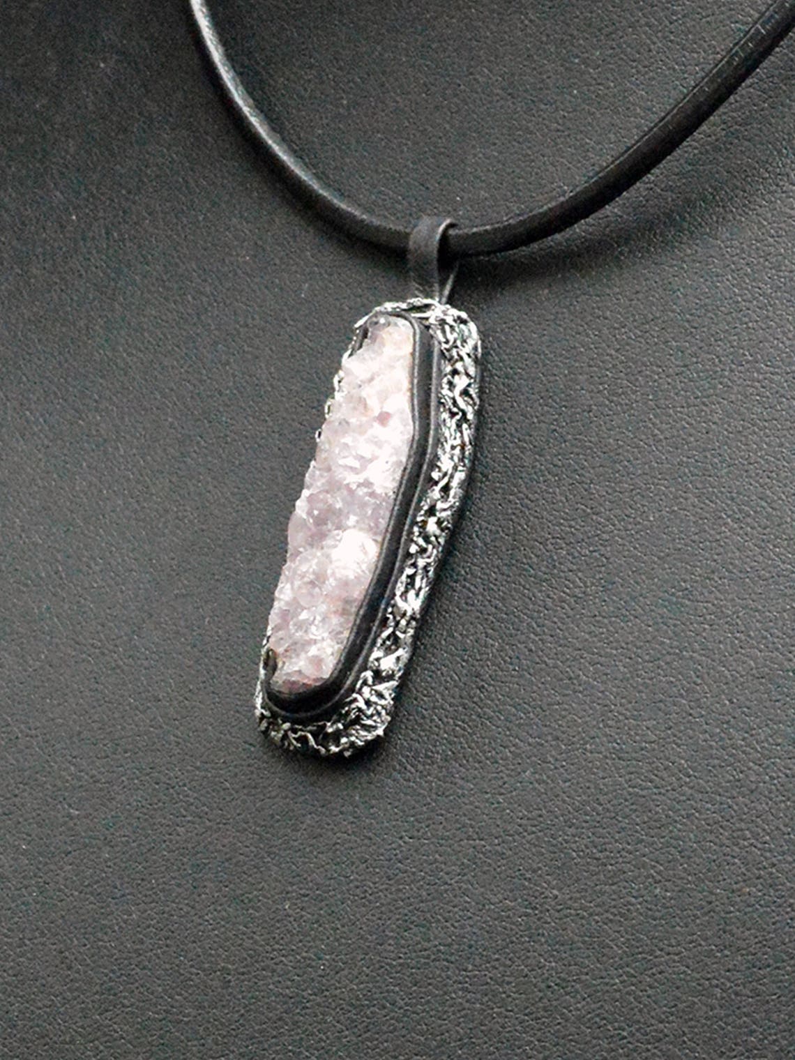 real amethyst shard necklace real amethyst shard necklace