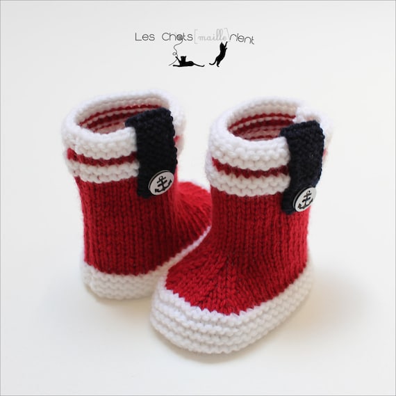 Bottes De Pluie Bebe Bottes De Marin Patron Tricot Etsy Bottes De Pluie Bebe Bottes De Marin Patron Tricot Etsy