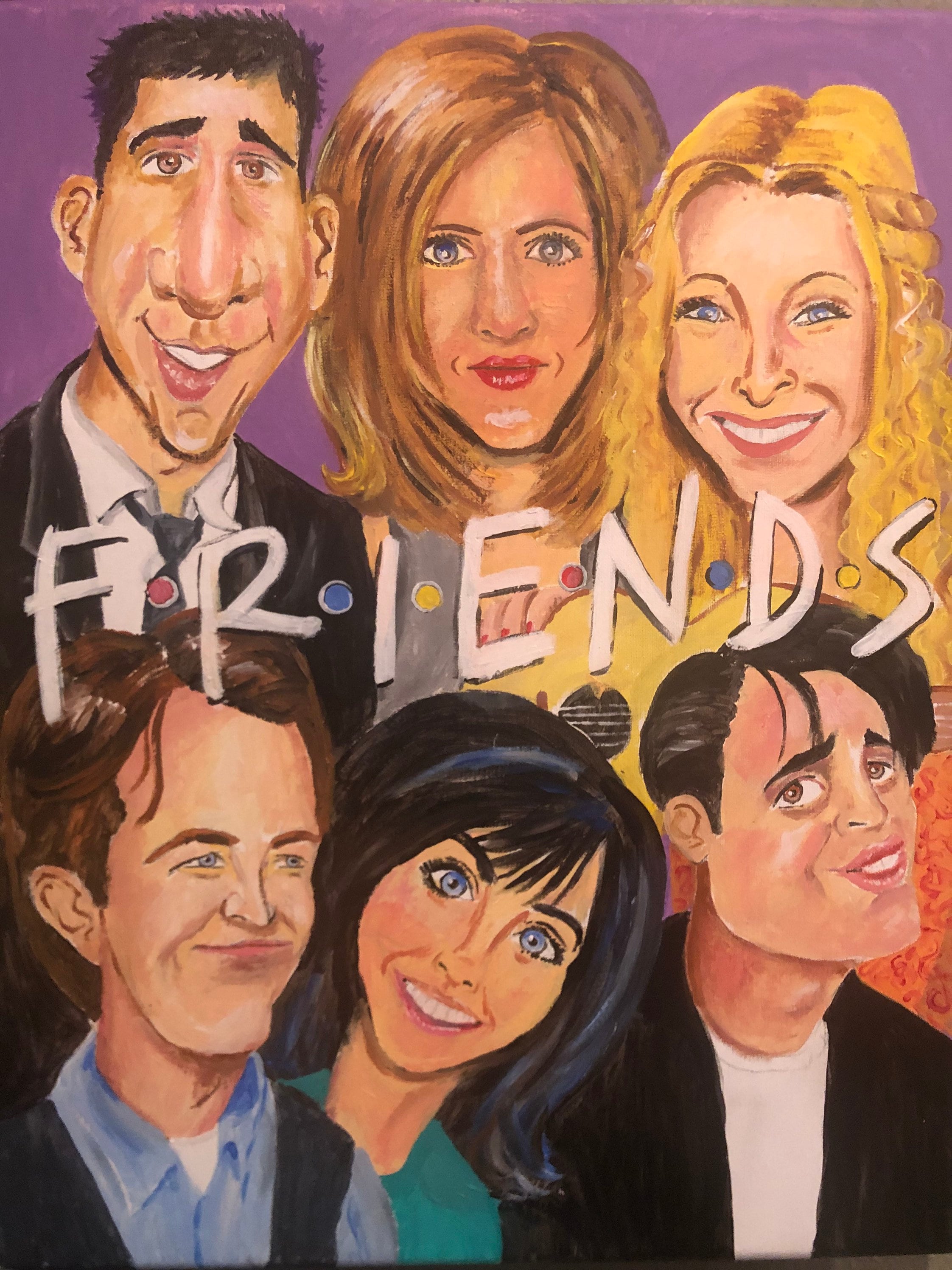 絵画 friends 44-centralperk-ART-coffee-