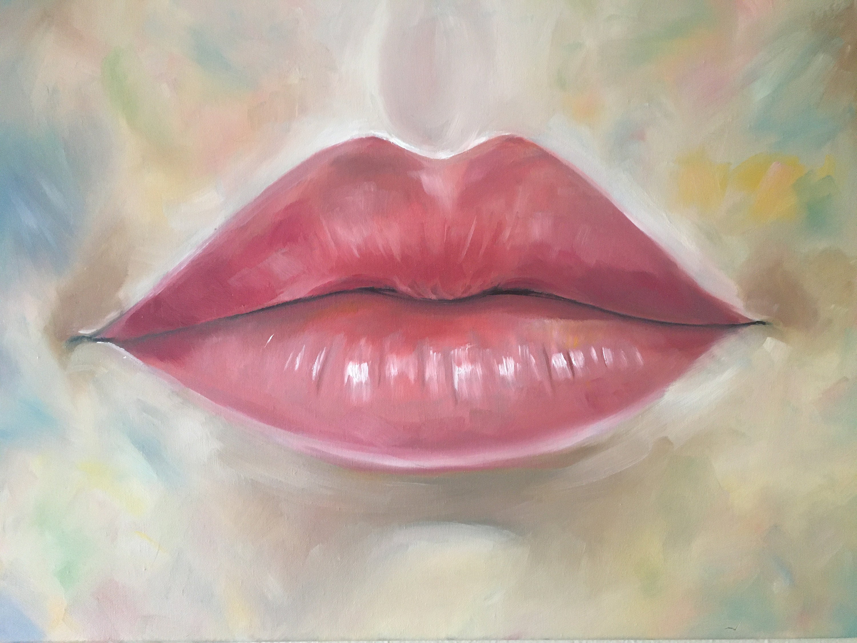 Paintings Of Lips