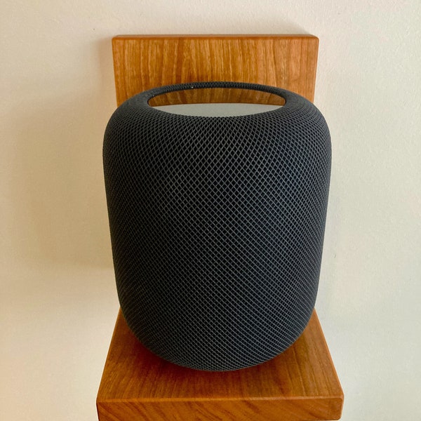 Apple HomePod 2 Wall Bracket - Speaker mount- Natural wood