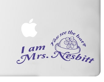 Buzz Lightyear Mrs. Nesbitt - Decal - Car - Mac