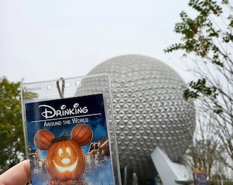 Halloween Drinking Around the World Passport