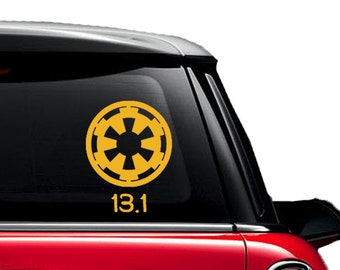 Star Wars Maratón Rebelde runDisney - Calcomanía - Coche - Mac - Taza