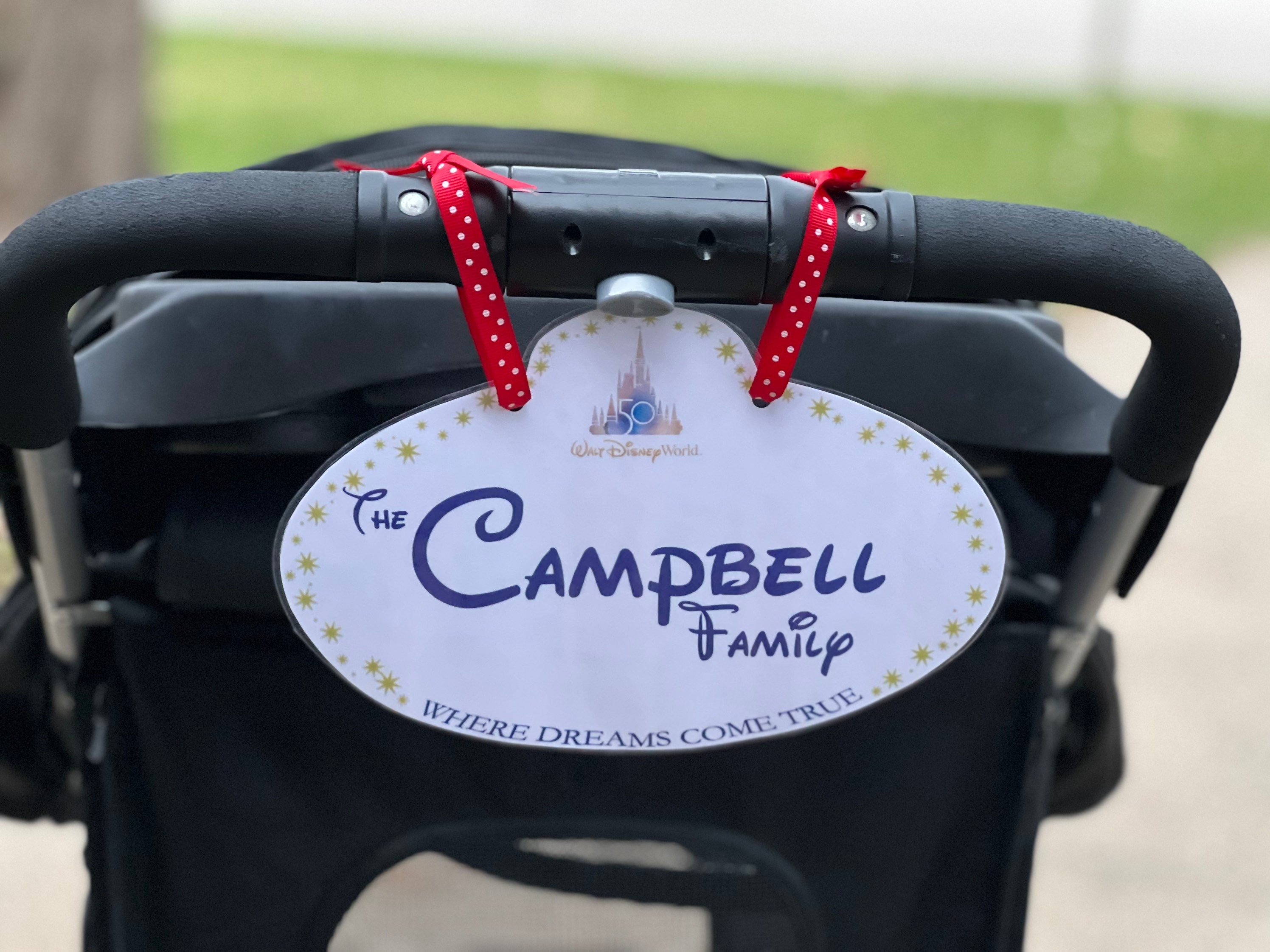 Stroller signs for 2025 disney world