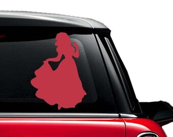 Princess Snow White - Decal - Car - Mac
