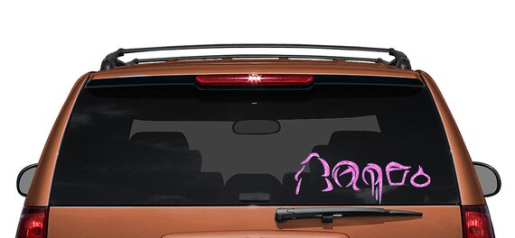 PIXAR Incredibles Family Decal Car Mac