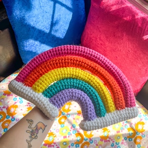 Rainbow Plushie Crochet Pattern