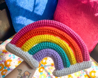 Rainbow Plushie Crochet Pattern