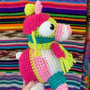 Gertie the Alpaca Crochet Pattern