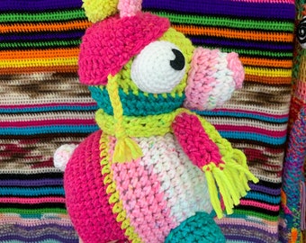 Gertie the Alpaca Crochet Pattern