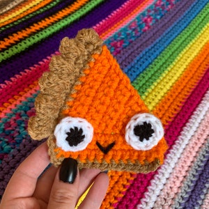 Pumpkin Pie Slice Appliqué Crochet Pattern