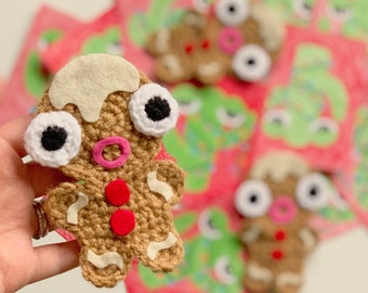 Gingerbread Cookie Crochet Pattern