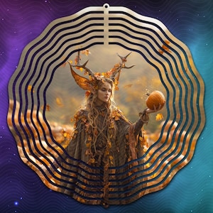 Whispers of the Woodland Warden - Wind Spinner