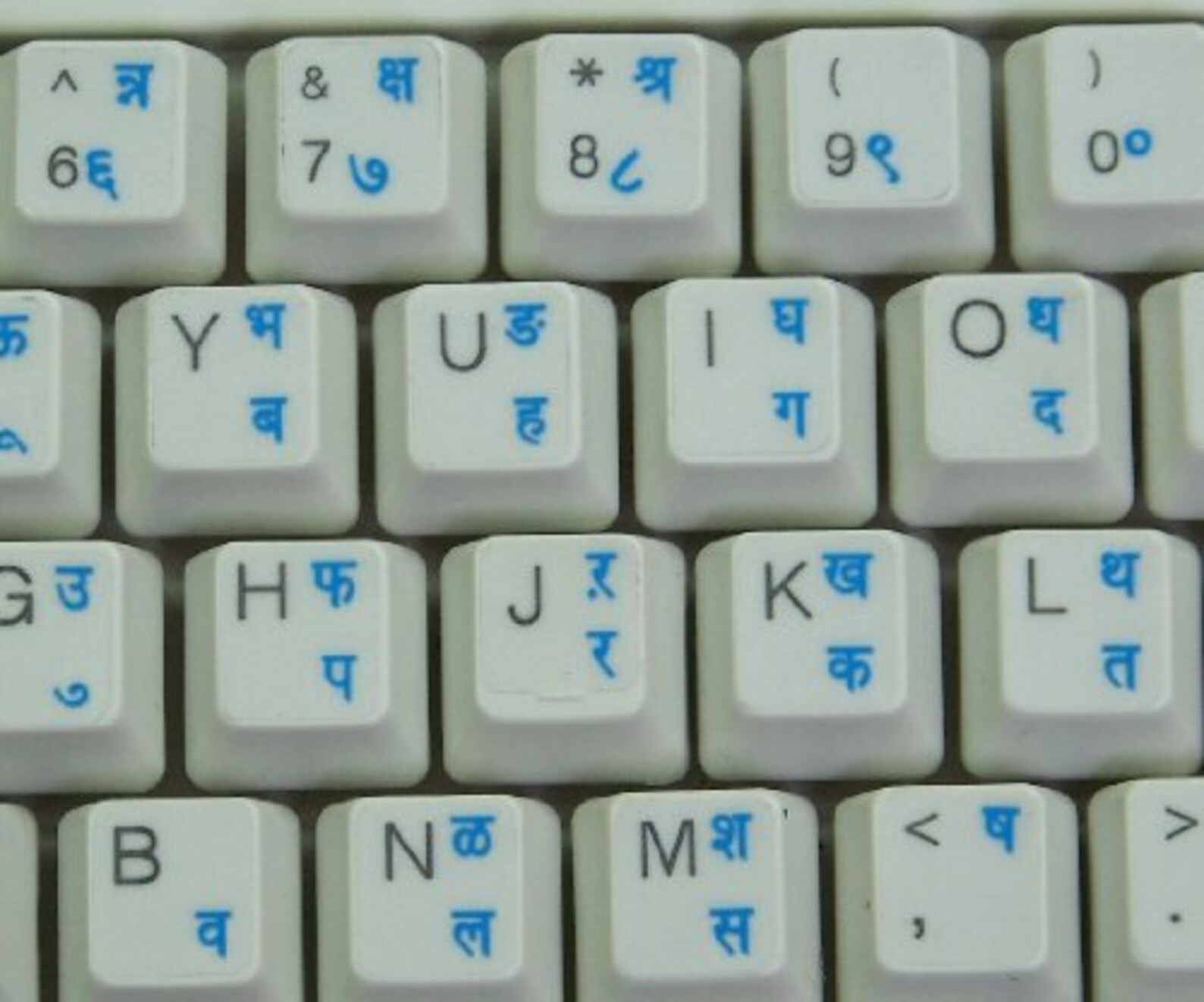 Hindi Transparent Keyboard Stickers Suitable for Any Computer Etsy UK