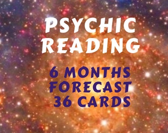 Véritable lecture psychique Lecture du tarot à 6 mois, prévisions canalisées