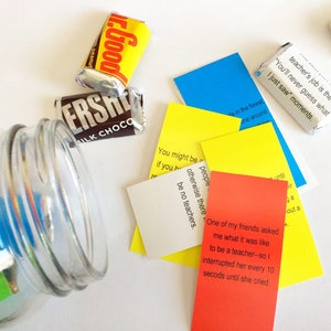 Teacher Jests Candy Jar Printable Gift Idea