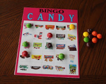 Candy Bingo Game Download and Printable