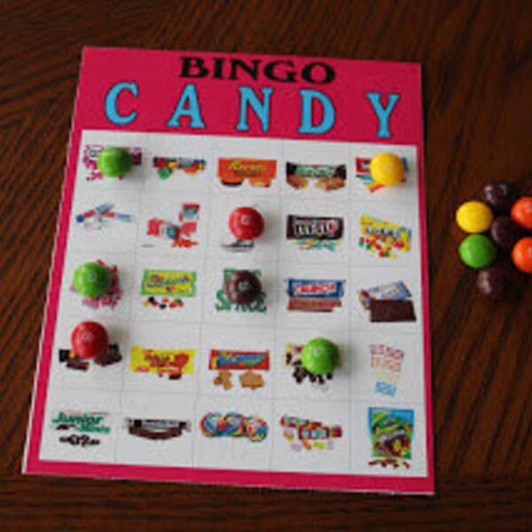 Candy Bingo - Etsy