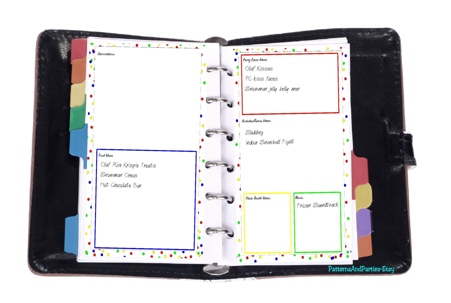 Party Planning Worksheet Planner Printable | Etsy