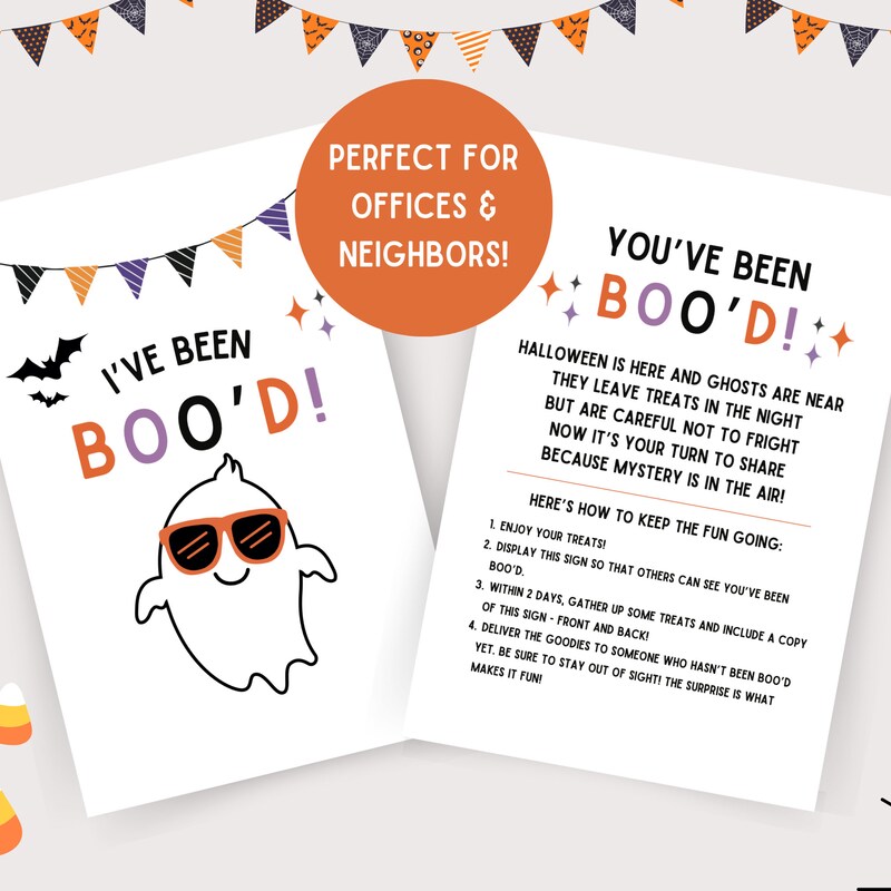 You've Been Booed Office - Etsy