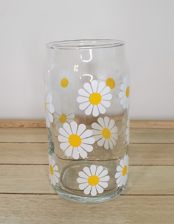 Daisy Glass Cup