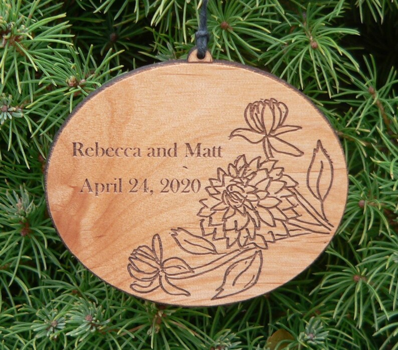 Custom Wedding Ornaments