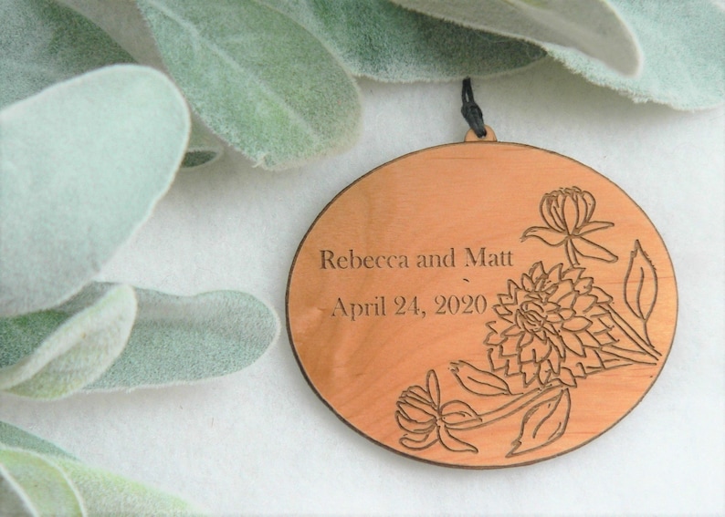 Custom Wedding Ornaments
