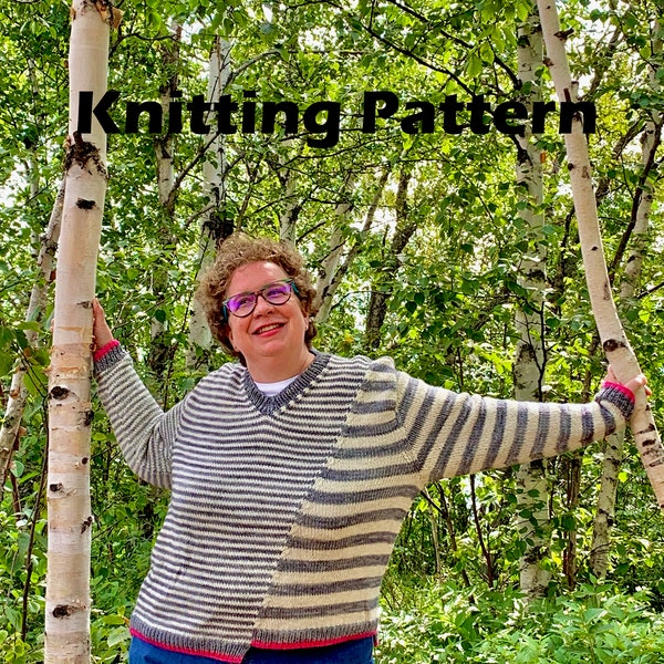 Stripey: Sweater Knitting Pattern