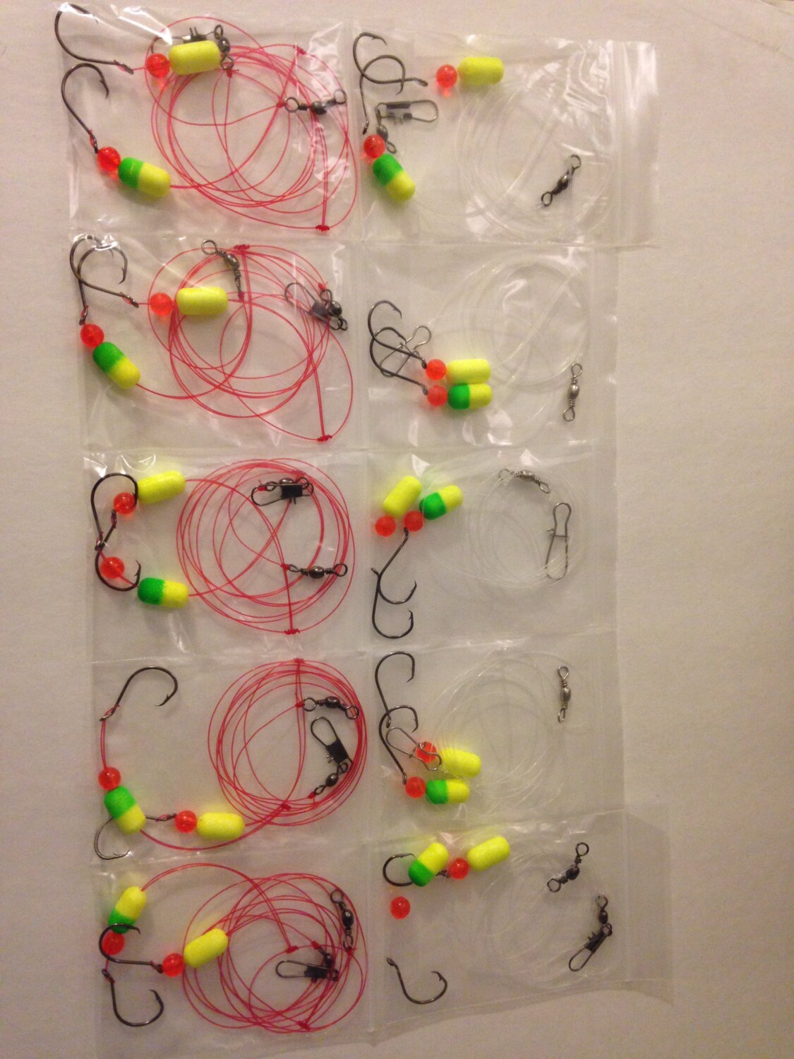 10 Fishing Rigs for Pompano Whitings Croackers Flounder Etsy