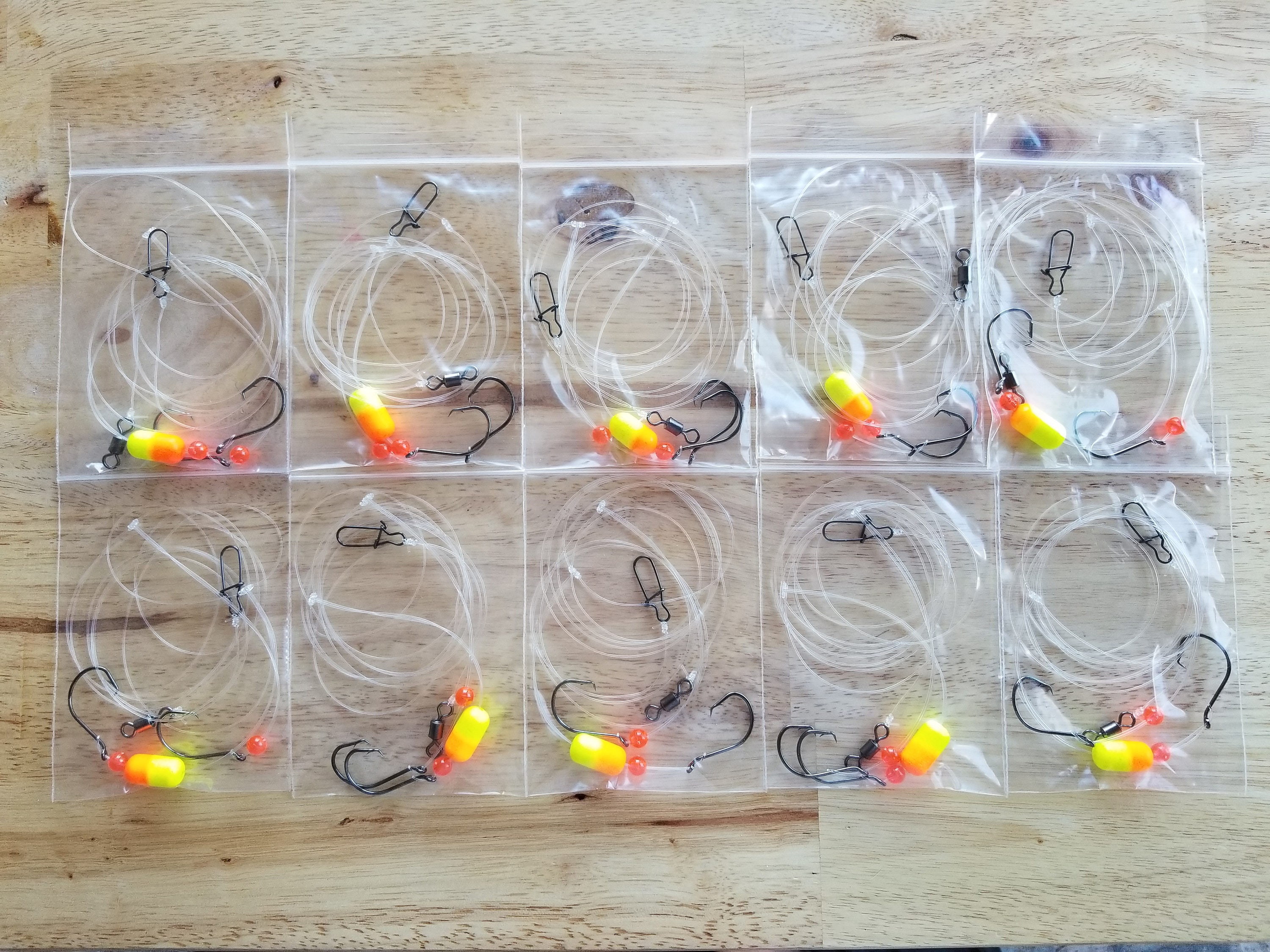 10SurfFishingRigsforPompanoWhitingsCroakersFlounderSn Etsy