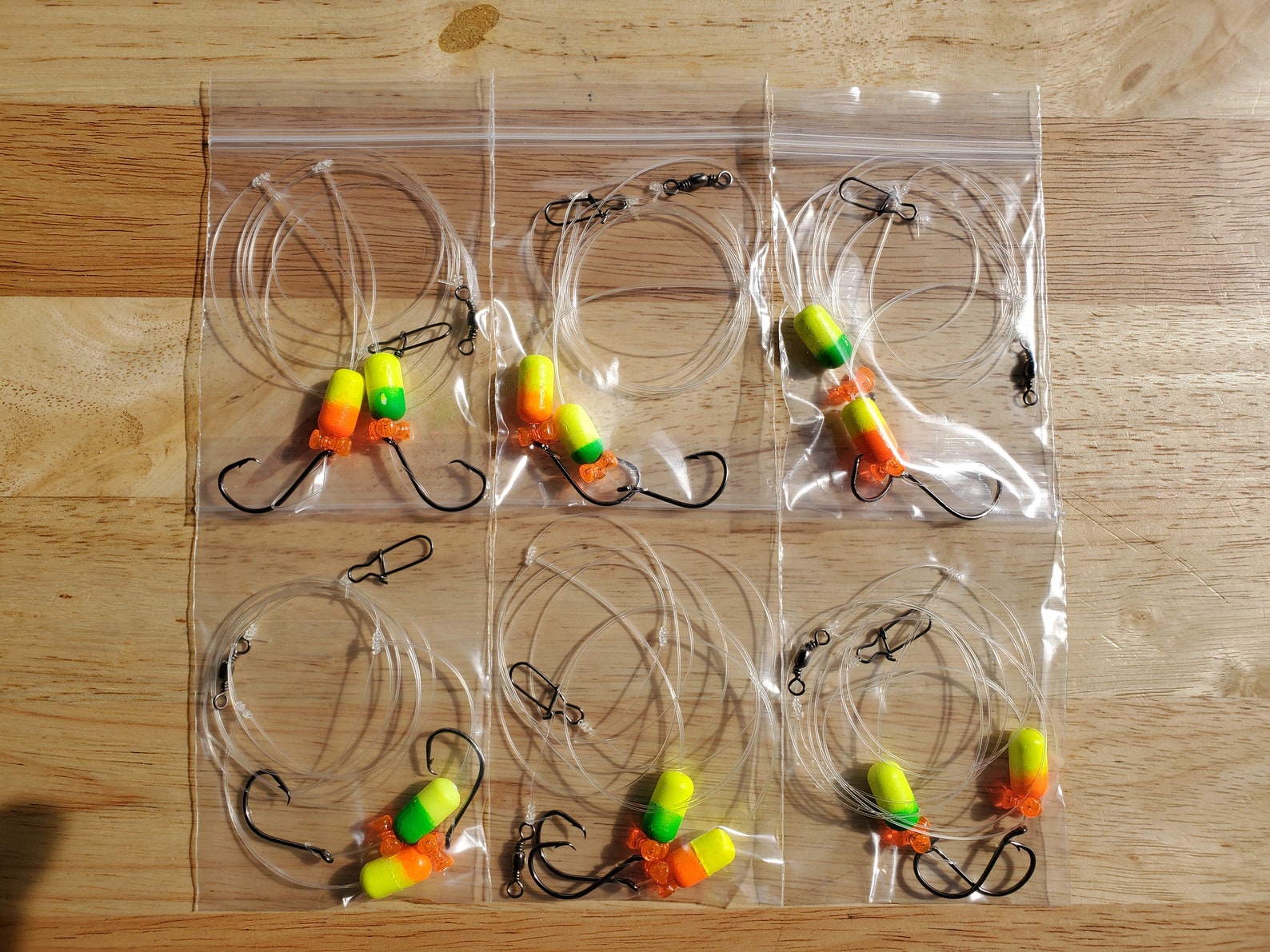 6 Surf Fishing Rigs for Pompano Spots Whitings Weakfish Etsy